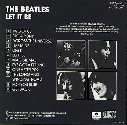 Download album the beatles let it be